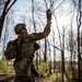 Iowa Best Warrior competitor throws grenade