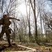 Iowa Best Warrior competitor throws grenade