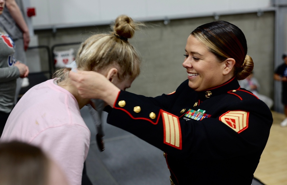 Marines Partner with USA Wrestling