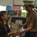 U.S. Service Members attend the Ishigaki Memorial Ceremony