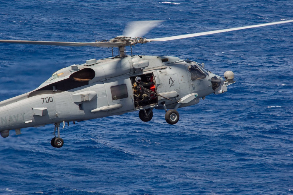 USS Carl Vinson (CVN70) Conducts Flight Operations