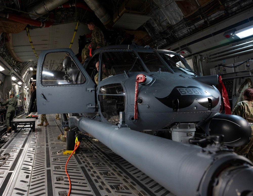 U.S. Air Force HH-60G Pave Hawks arrive for Southern Strike 2023