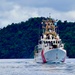 USCGC Oliver Henry (WPC 1140) departs Palau on patrol
