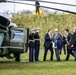 U.S President Joe Biden prepares to board Marine 1