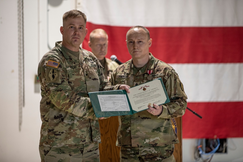 Meritorious Service: 38th Troop Command Change Of Respsonibility
