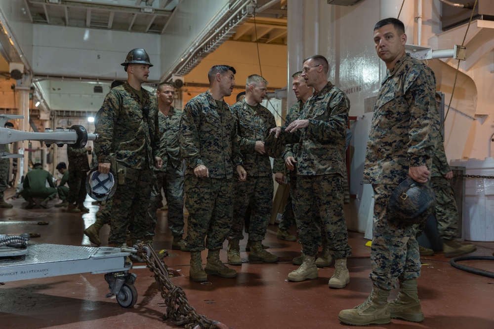 Balikatan 23 | MAG-24 Leadership Tours SS Curtiss