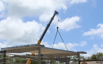 NMCB-5 Conducts Construction Project Tinian During Deployment 2023