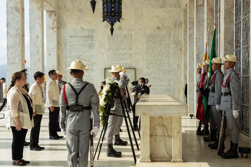 81st Day of Valor Ceremony in Bataan