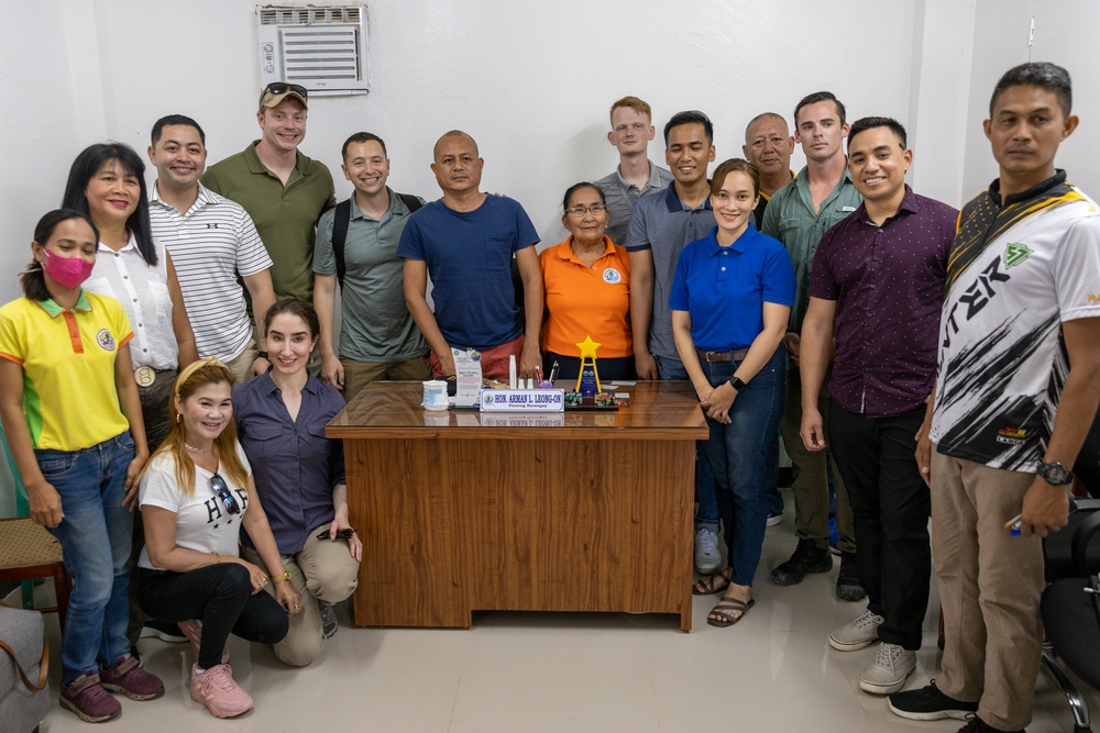 Balikatan 23 | 3rd CAG speaks with local community, Province of Antique, Philippines