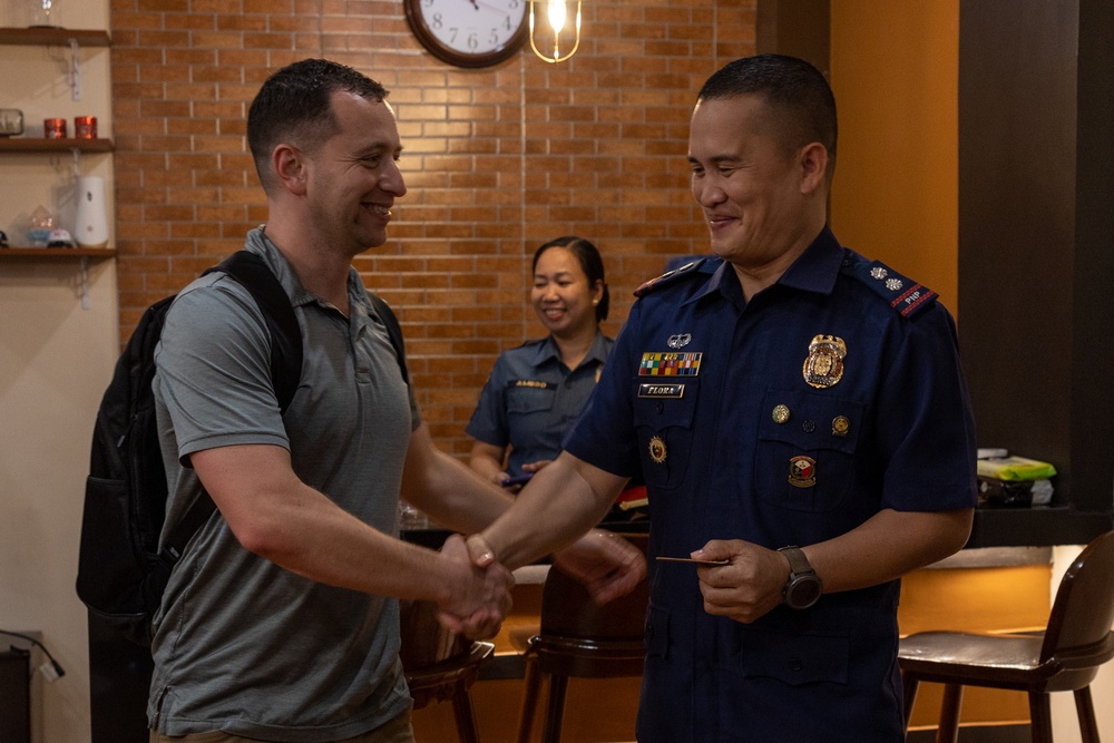 Balikatan 23 | 3rd CAG meets with Antique Police Provincial Office, Antique, Philippines
