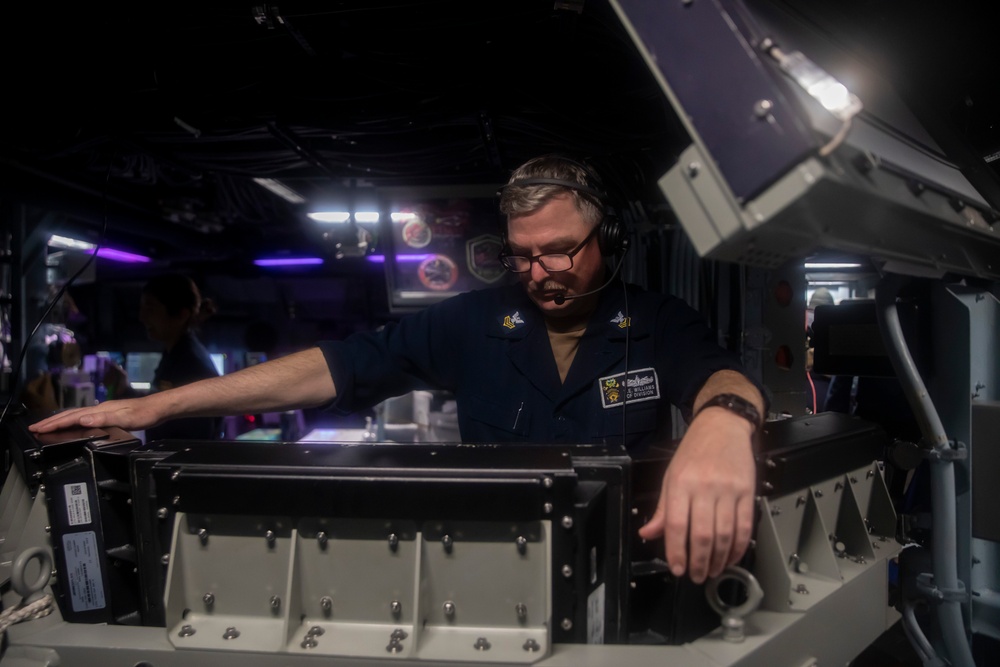 Sailors Conduct Operations Aboard USS John Finn (DDG 113)