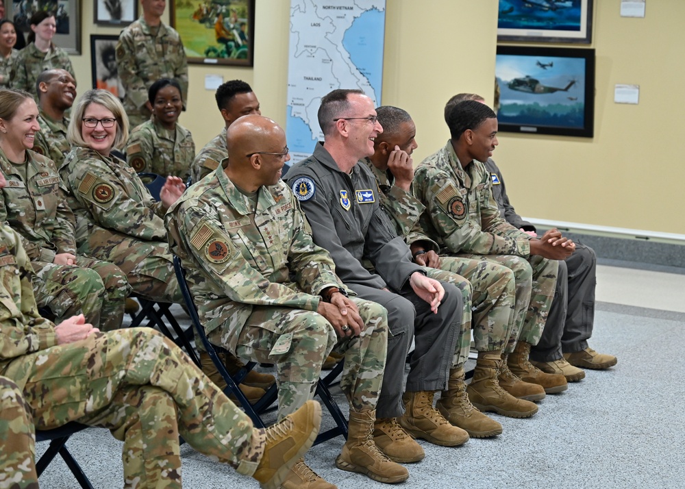 CSAF Brown, CAFR Healy host Air Force Reserve 75th birthday