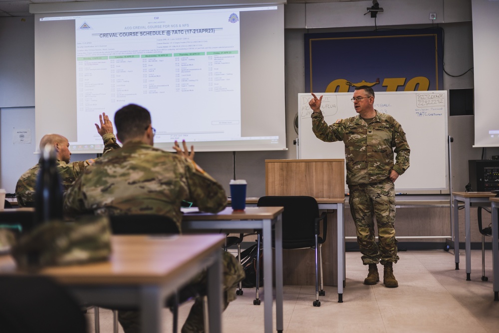 CREVAL Course Taught at 7th Army Training Command