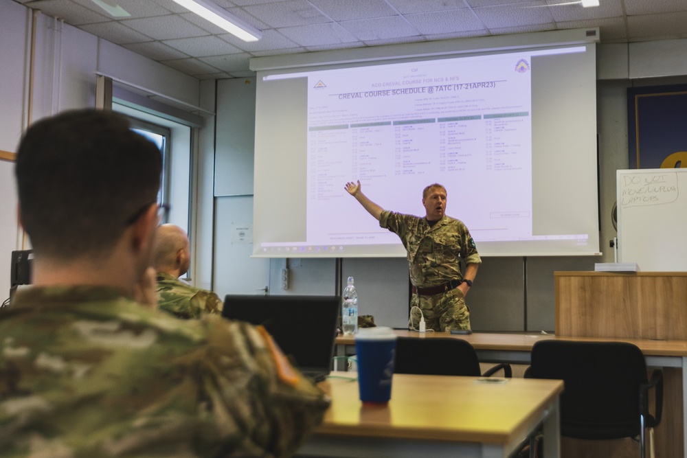 CREVAL Course Taught at 7th Army Training Command