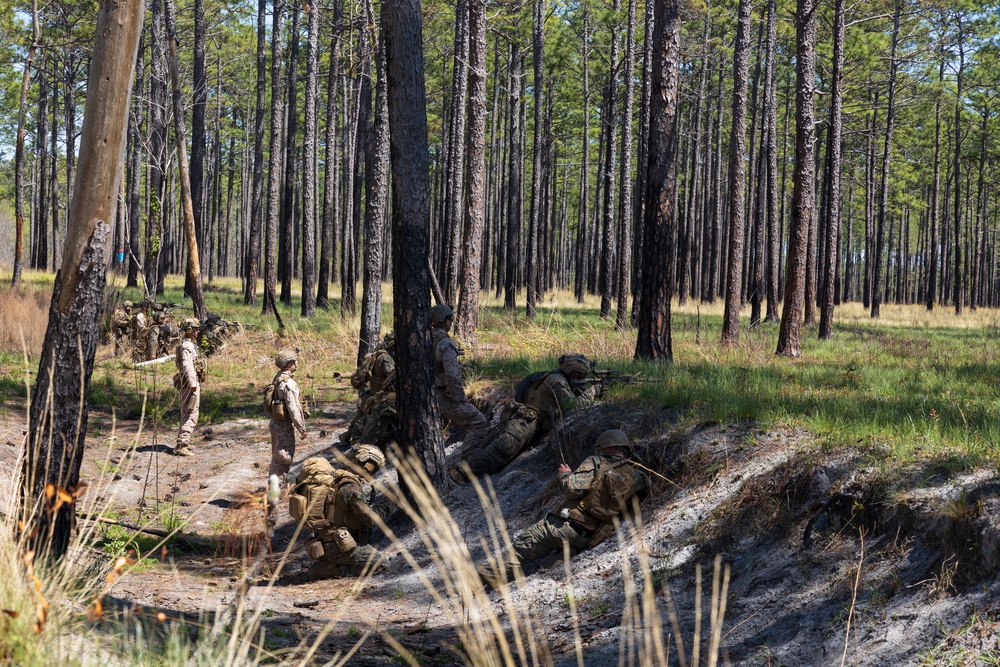 ‘Apache’ Marines conduct live-fire exercise