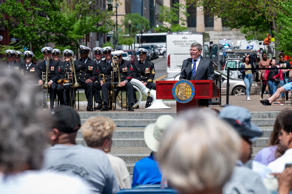 U.S. Navy Memorial hosts the 32nd Annual Blessing of the Fleet Ceremony