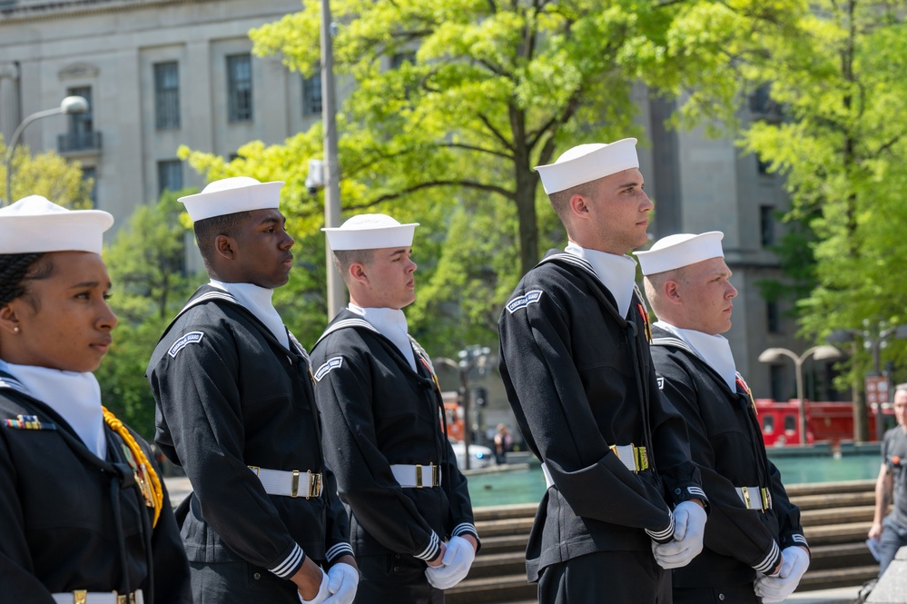 U.S. Navy Memorial hosts the 32nd Annual Blessing of the Fleet Ceremony