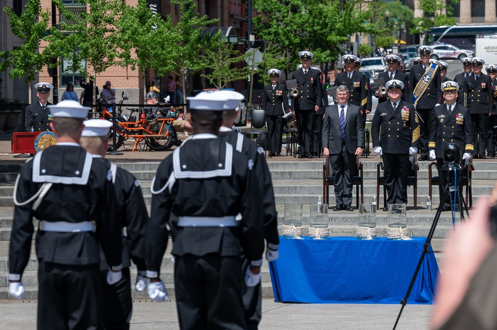 U.S. Navy Memorial hosts the 32nd Annual Blessing of the Fleet Ceremony