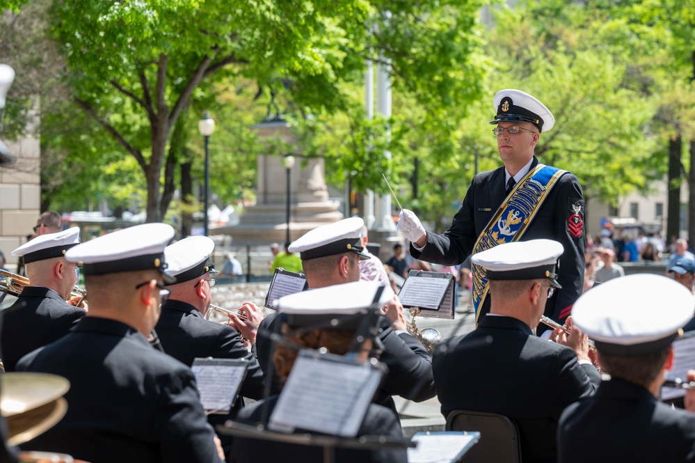 U.S. Navy Memorial hosts the 32nd Annual Blessing of the Fleet Ceremony