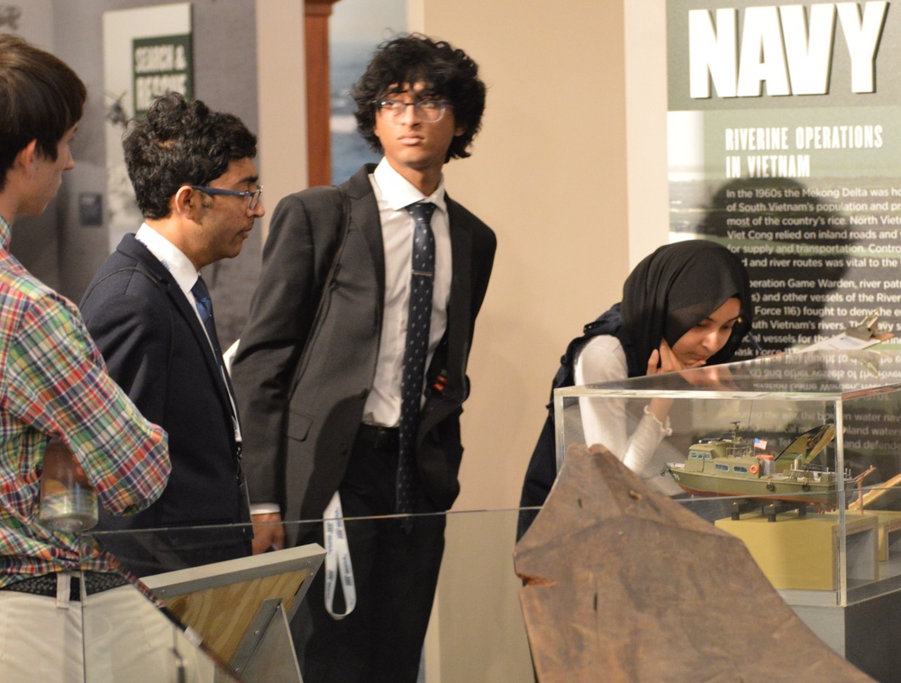 Naval Museum supports 61st National Junior Science and Humanities Symposium