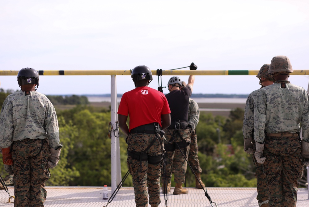 Bravo Company Rappel Tower