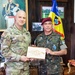 Ark. TAG Visits Commander of Military Brigade Mariscal Zabala