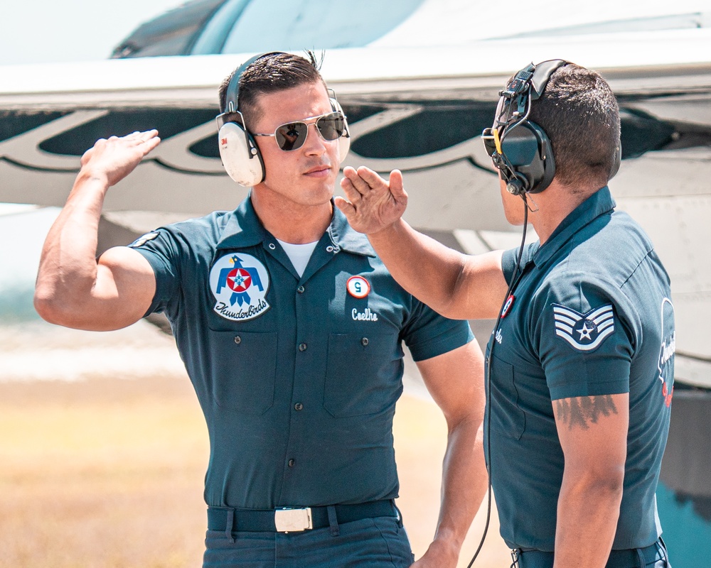 Thunderbirds Soar on the Space Coast