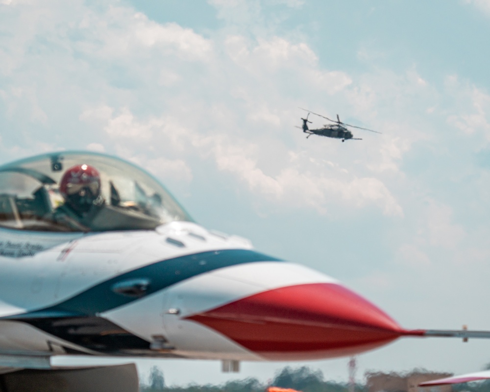 Thunderbirds Soar on the Space Coast