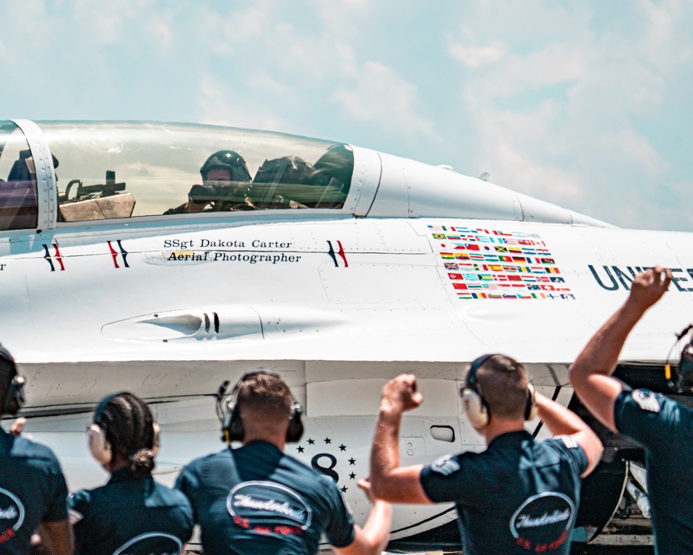 Thunderbirds Soar on the Space Coast