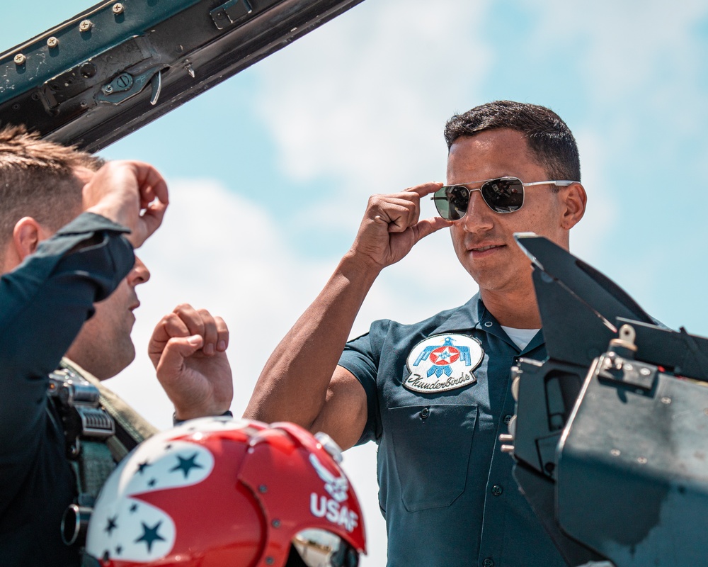 Thunderbirds Soar on the Space Coast