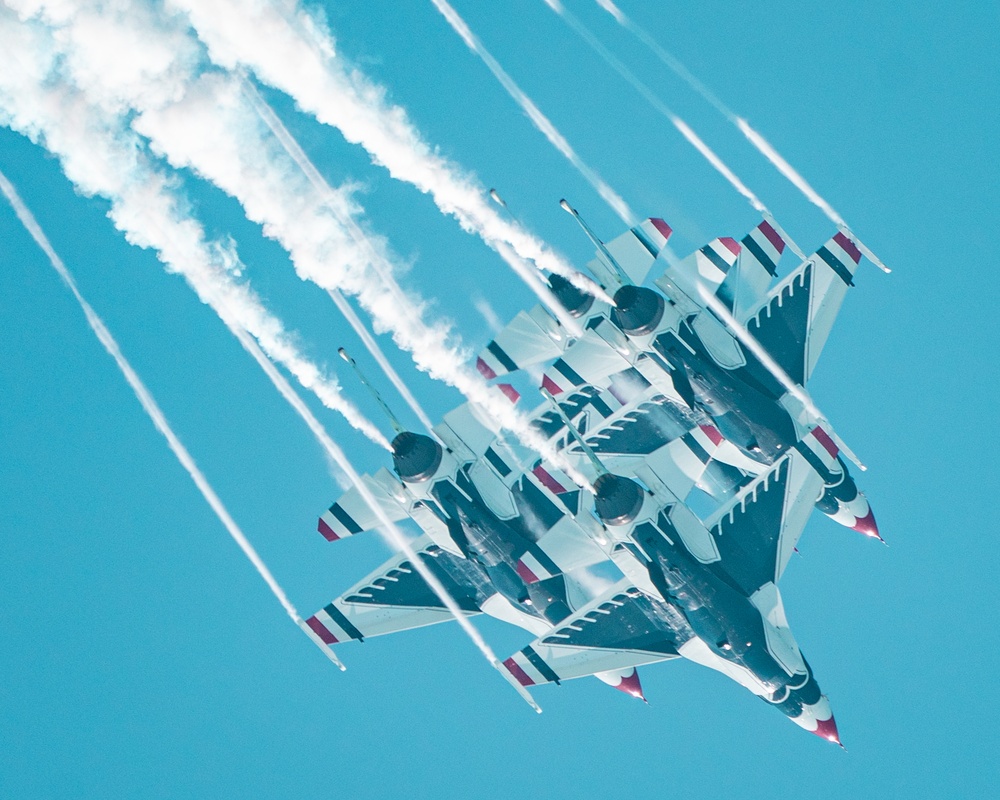 Thunderbirds Soar on the Space Coast