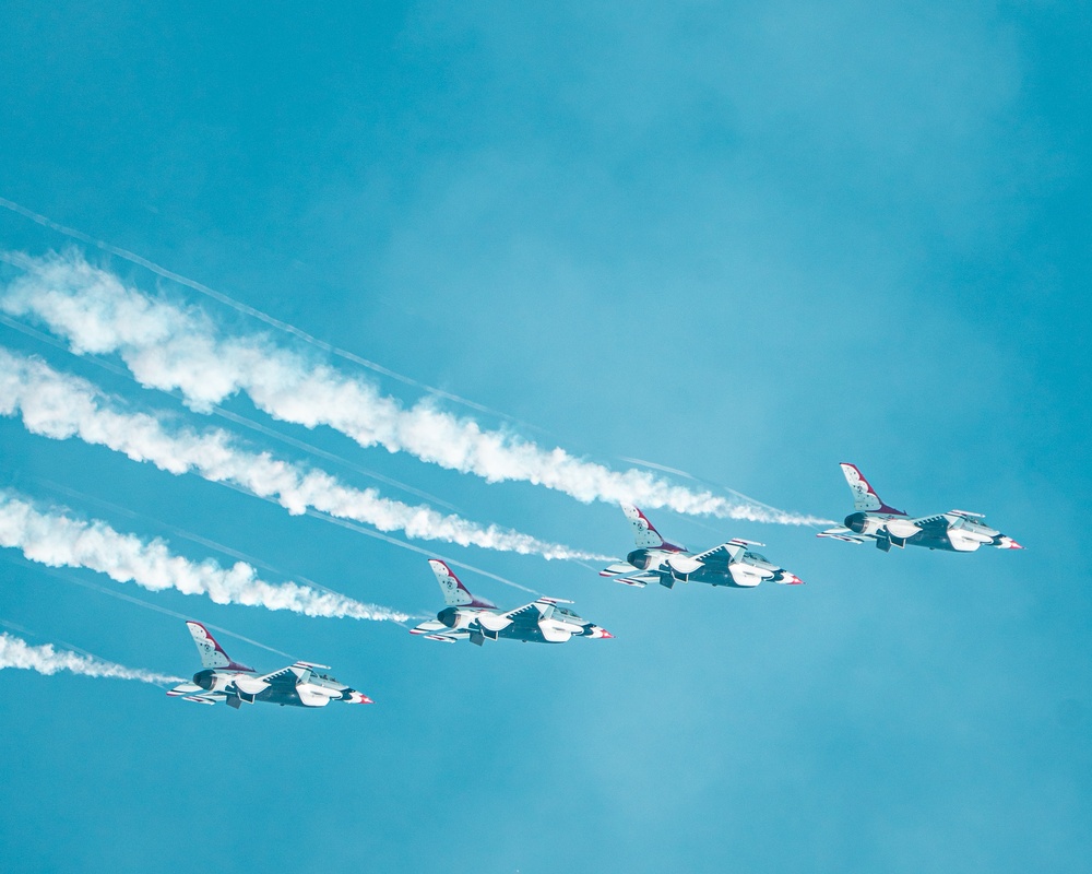 Thunderbirds Soar on the Space Coast