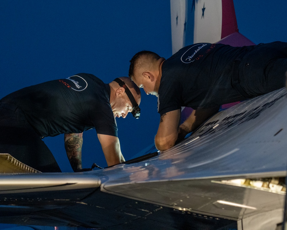 Thunderbirds Soar on the Space Coast