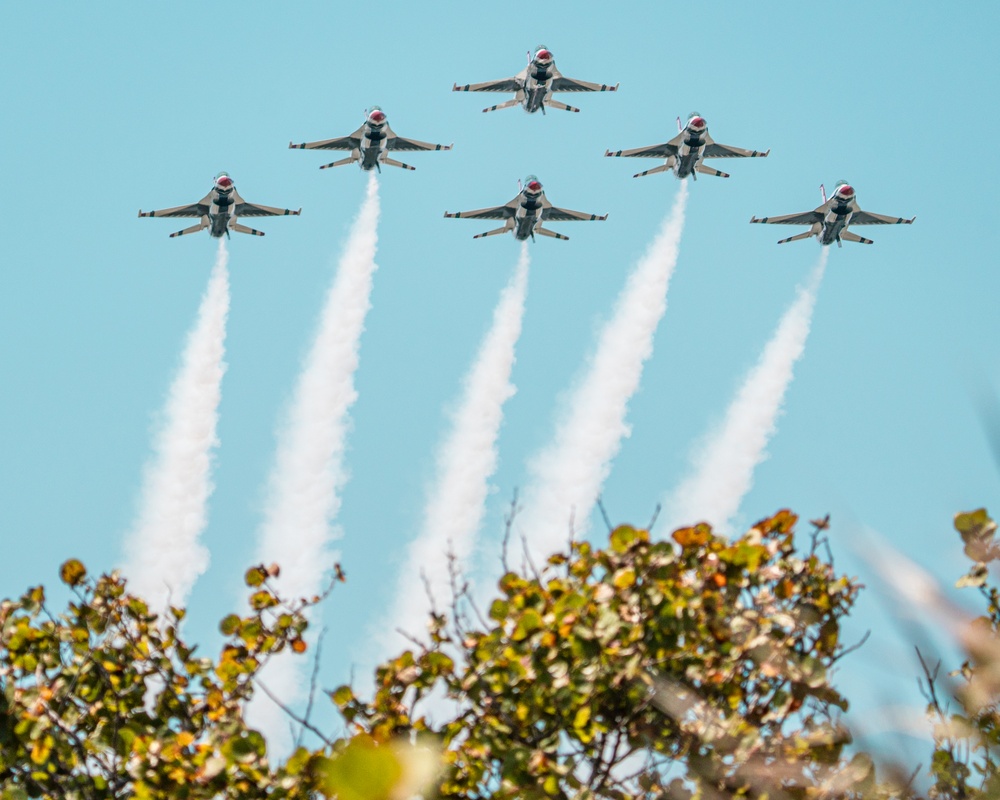 Thunderbirds Soar on the Space Coast