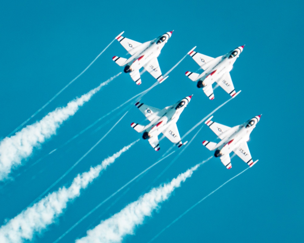 Thunderbirds Soar on the Space Coast