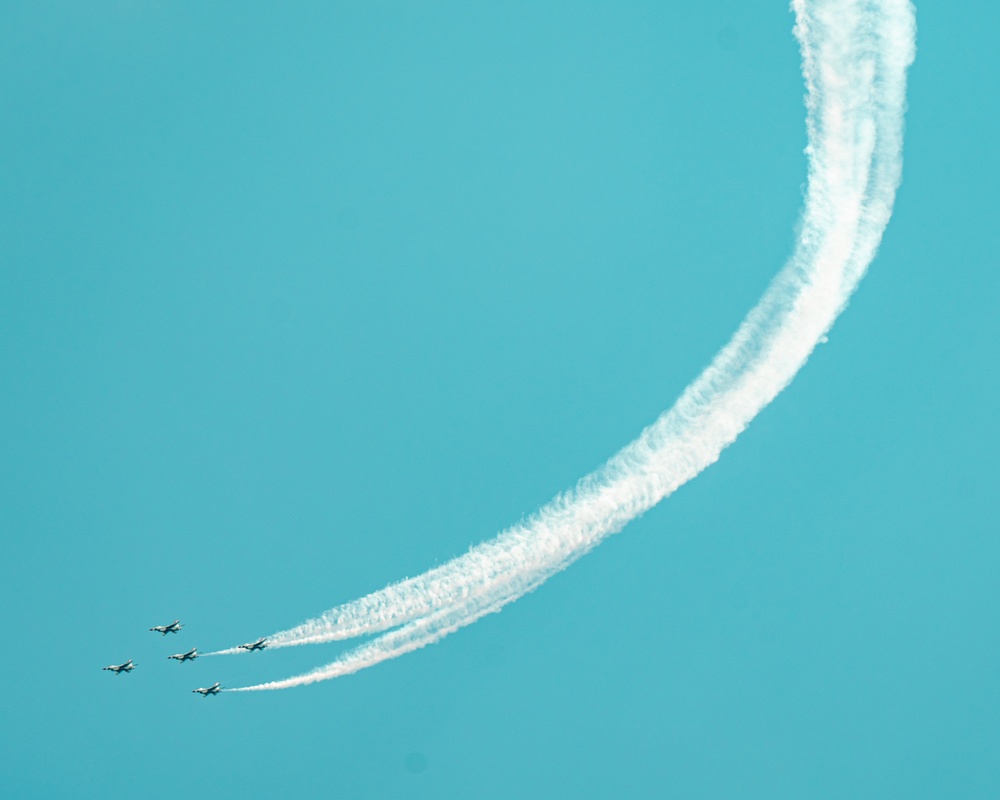 Thunderbirds Soar on the Space Coast