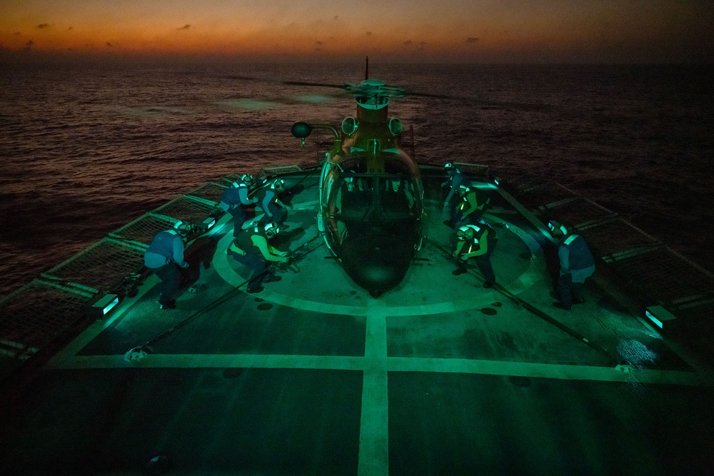 U.S. Coast Guard Cutter Active conducts Eastern Pacific patrol