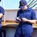 USCGC Eagle officer candidates complete first week of at-sea training