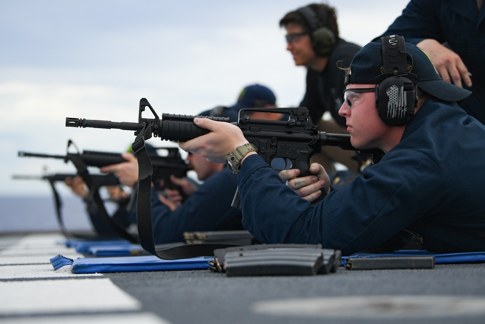 USS Mobile (LCS 26) Blue Crew Operates at Sea