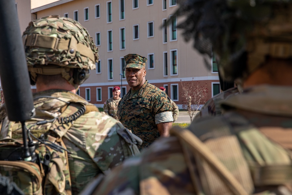 AFRICOM commander visits SETAF-AF