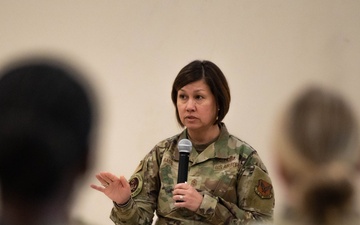 Chief Master Sergeant of the Air Force JoAnne S. Bass at ARC Athena