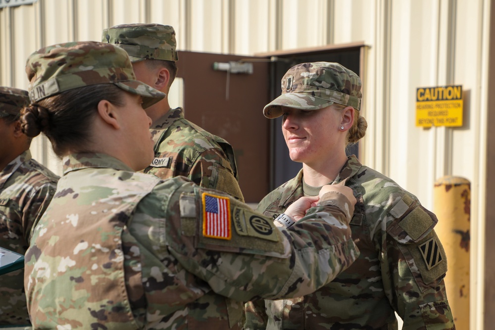Sustainment Troops Battalion Recognizes Live Fire Excellence