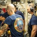 U.S. Coast Guard Cutter Active performs engineering casualty drills underway