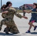 Rescue Airman embraces daughters