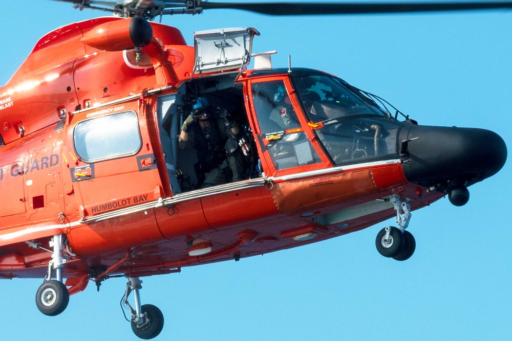 U.S. Coast Guard Cutter Active patrols Eastern Pacific Ocean