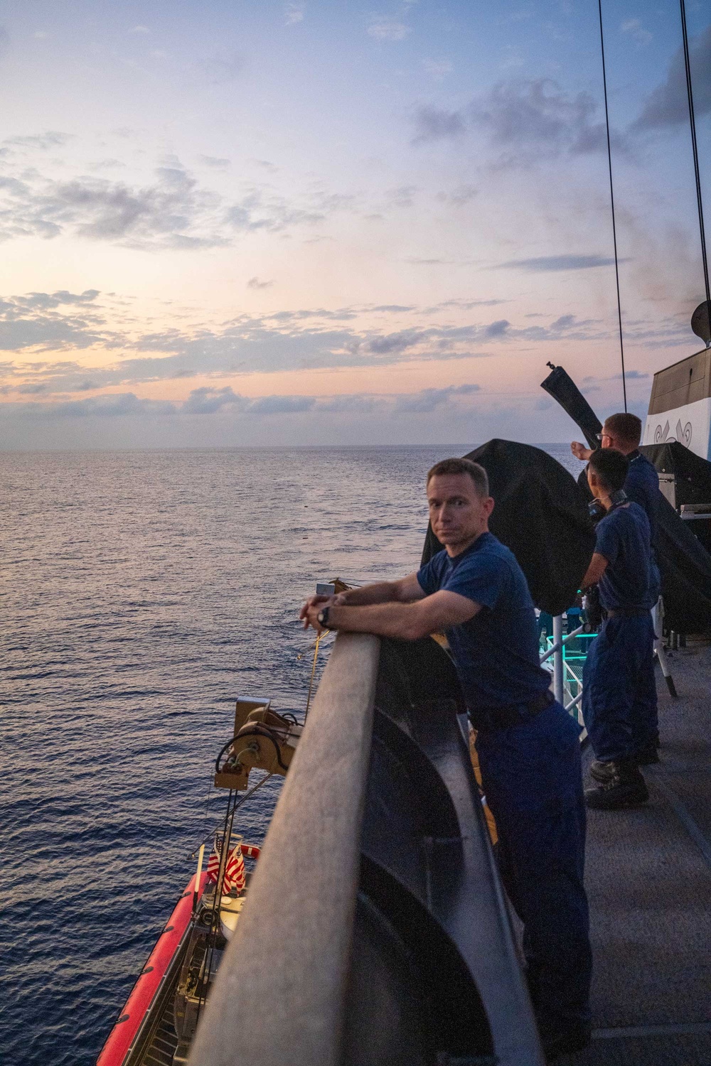 U.S. Coast Guard Cutter Active patrols Eastern Pacific Ocean