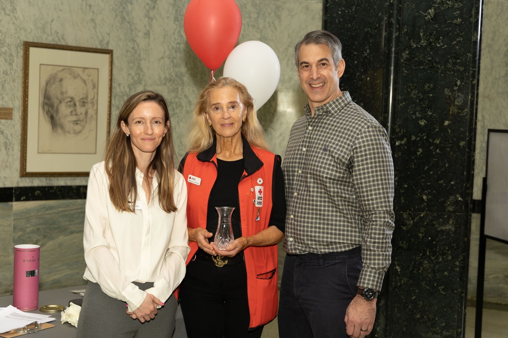 Red Cross presents inaugural "Rose M. Mologne Servant Leadership Award"