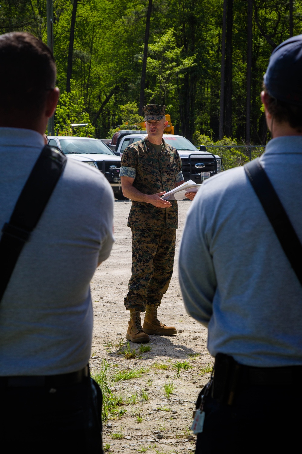 MCB Camp Lejeune Firefighter Recognition