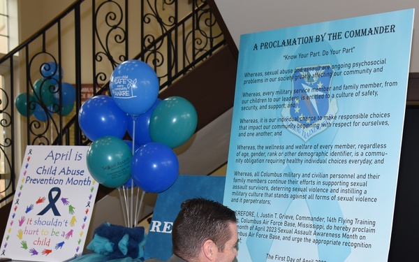 Sexual Assault Prevention Proclamation