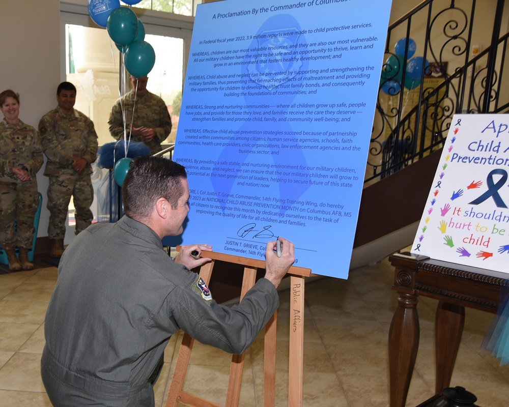 Child Abuse Prevention Proclamation